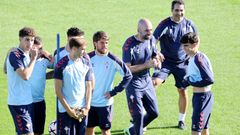 Claudio, en una imagen de archivo de un entrenamiento