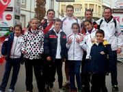Parte de la representaci�n del ED Lourenz� en la Lugo Monumental.