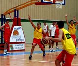 La selecci�n prepar� el torneo a conciencia esta semana en el pabell�n de A Ra�a.