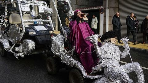 Desfile de entroido en Celanova