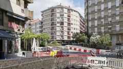 Imagen de archivo de obras en la avenida de Portugal.