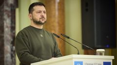 El presidente ucraniano, Volod�mir Zelenski