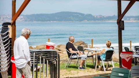 D�a soleado en A Lanzada
