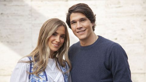 María Pombo con su marido, Pablo Castellano