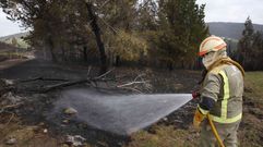 Incendio el Cotobade: el primer gran fuego de la primavera
