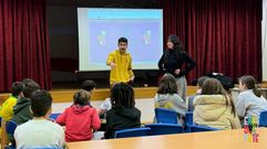 Xairo d'Herb�n e Nuria das Cruces, nun dos obradoiros impartidos 