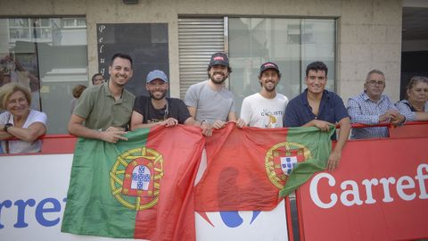 Público portugués viendo La Vuelta