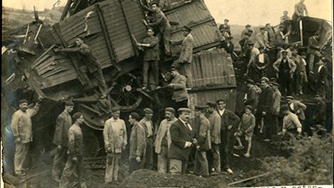 Accidente de ferrocarril en Cancienes