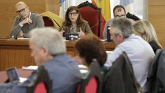 En imagen de archivo, sesi�n plenaria en el Concello de Viveiro