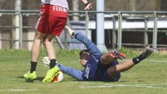 Lucas D�az, portero del Racing