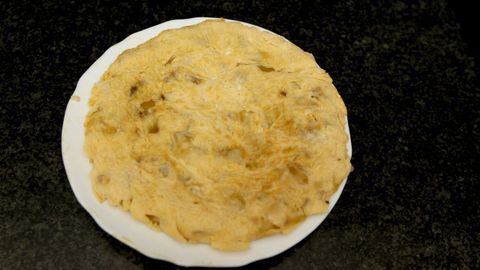 La tortilla form&oacute; parte del men&uacute; del em&eacute;rito en Mea&ntilde;o