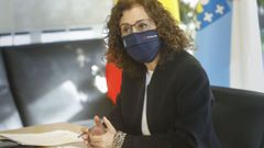 La directora xeral de Sa�de P�blica, Carmen Dur�n Parrondo