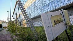 Estado do entorno do auditorio de Lugo