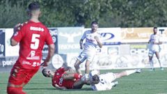 Imagen del partido de la primera vuelta entre el Noia y el Sof�n.