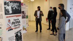 Gabriel Al�n presentou a mostra este luns