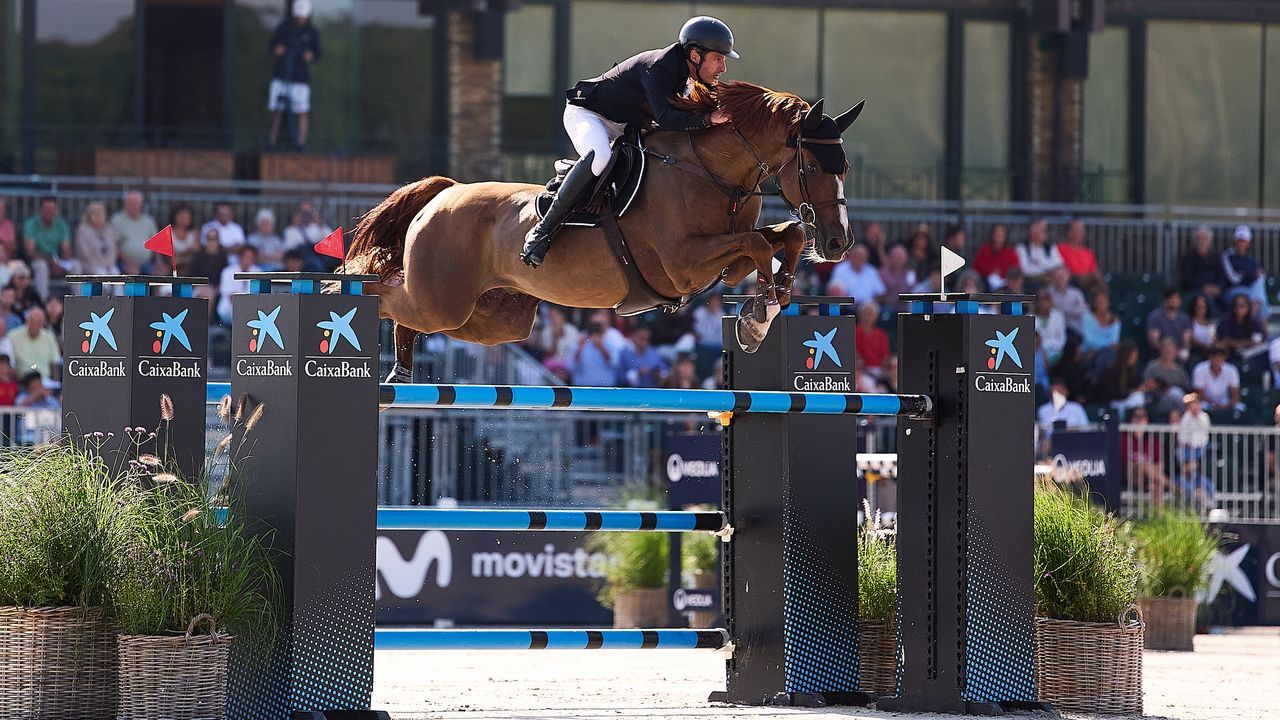Dominio de los jinetes españoles en el Trofeo Caixabank del CSI4* A Coruña