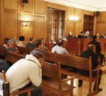 La vista oral se reanud� con la  declaraci�n de testigos. 