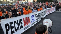 Alcoa, manifestaci�n