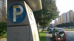 Una de las zonas de la ORA de Gij�n