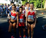 Los integrantes del Atletismo A Estrada hicieron un buen papel.