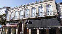 La casa del antiguo hotel Palace, residencia monfortina de los hijos de Fern�ndez Otero