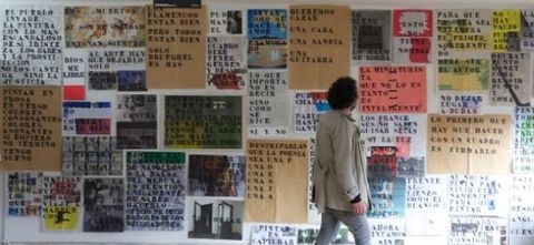 El artista lalinense Misha Bies Golas se suma a la plataforma �Curatorial Clube� con una acci�n en Lal�n.