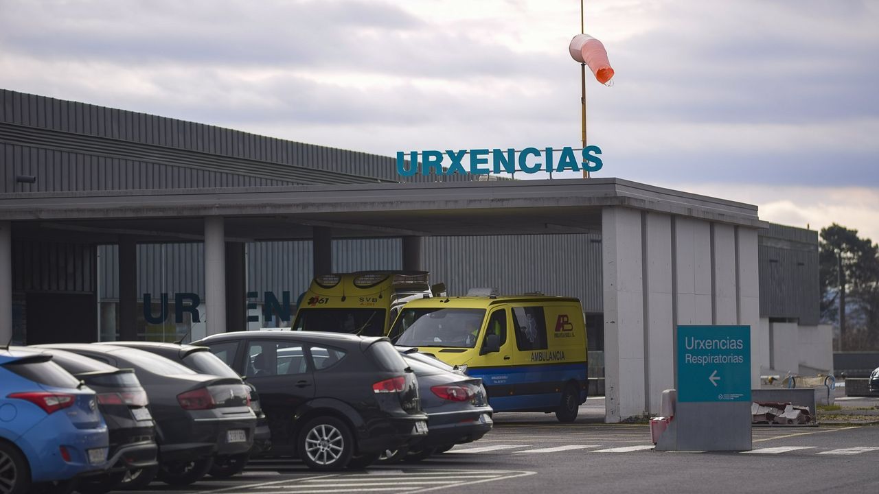 Ligero descenso de las urgencias en Lugo ante una presión más elevada en plena huelga de médicos, según el Sergas