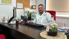 Keit Albert Foo Gil es m�dico en el centro de salud de Laza, donde se abrir� este proyecto de formaci�n para m�dicos del rural