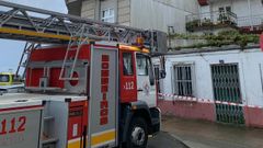 Imagen de archivo de los bomberos de Ribeira
