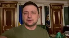 El presidente ucraniano, en un mensaje difundido a trav�s de redes sociales