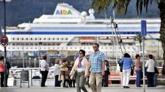 Crucero de la naviera alemana Aida