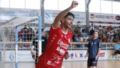 Pirata fue el autor del gol de los noieses.