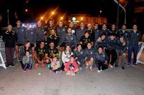 Miembros del CD San Paio participantes en la prueba.