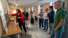 Exposici�n en la Casa de Cultura de Xinzo de los proyectos para rehabilitar el entorno del monasterio de Trandeiras.