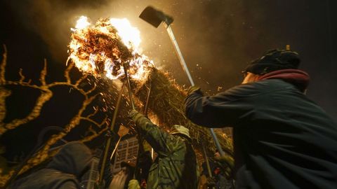 Celebraci�n de la Festa dos Fach�s en enero del 2025