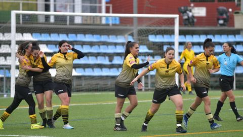 El Orzn, durante uno de los partidos de la Copa Irene Gonzlez Basanta disputada el pasado mes de marzo