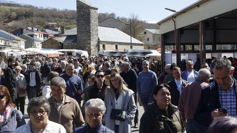 Feira do Queixo do Cebreiro, celebrada en Pedrafita do Cebreiro