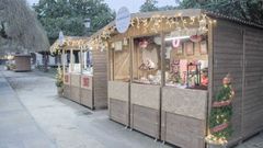 En la Praza Maior de Lugop hay un mercado estos d�as.