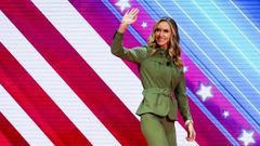 Lara Trump, nuera del expresidente de Estados Unidos y copresidenta del Comit� Nacional Republicano (CNC), en un encuentro anual del partido en Maryland.