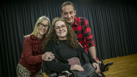 Cayetana Agraso, paciente de heteroplasia �sea progresiva