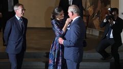 Carlos de Inglaterra y Letizia, muy c�mplices en la exposici�n de Sorolla