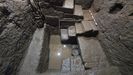 Baño judío para ritos de purificación excavado en la casa de Sinagoga 4 en la Ciudad Vieja de A Coruña