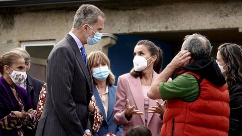 Don Felipe y doa Letiziaestuvieron en Tui en diciembre del 2021, en plena pandemia, visitando el CRA Mestra Clara Torres por su apuesta por la innovacin