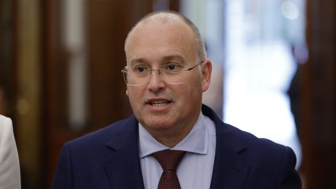 El portavoz del PP en el Congreso, Miguel Tellado.