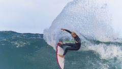 Los deportistas ya probaron las olas ayer en Razo �Las fotos!