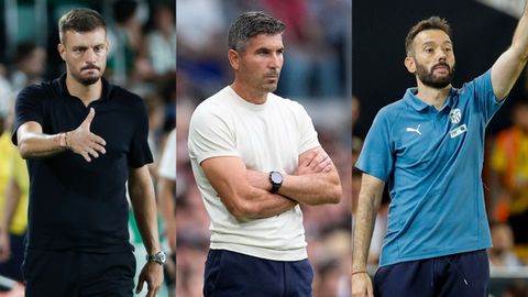 Mart�n Anselmi, Juanfran Funes y Carlos Corber�n.