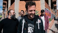 Toundra, con su guitarrista Esteban J. Gir�n en primer plano.