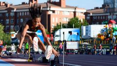 Peleteiro salt� en el Nacional de Getafe 14,61 metros