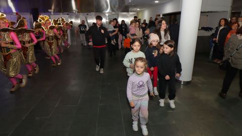 Encendido de las luces navideas en Boiro.