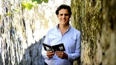 Daniel Pereira, en Baiona, donde le pill� el estado de alarma